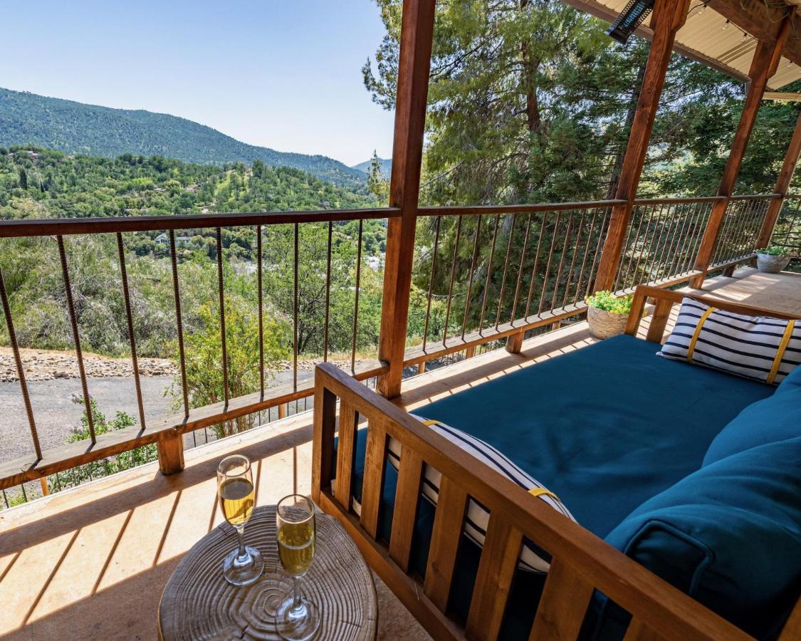 Secluded Mtn Top Family Haven W/Views Spa & Arcade Three Rivers Εξωτερικό φωτογραφία